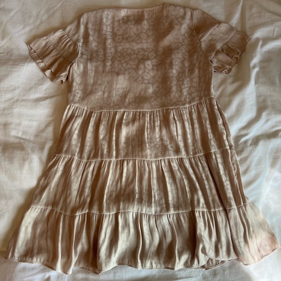 Show Me Your Mumu Valley Mini Dress in Cream Cheetah Print - Picture 2 of 2